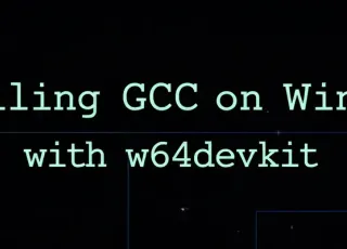 How to Install GCC on Windows with w64devkit